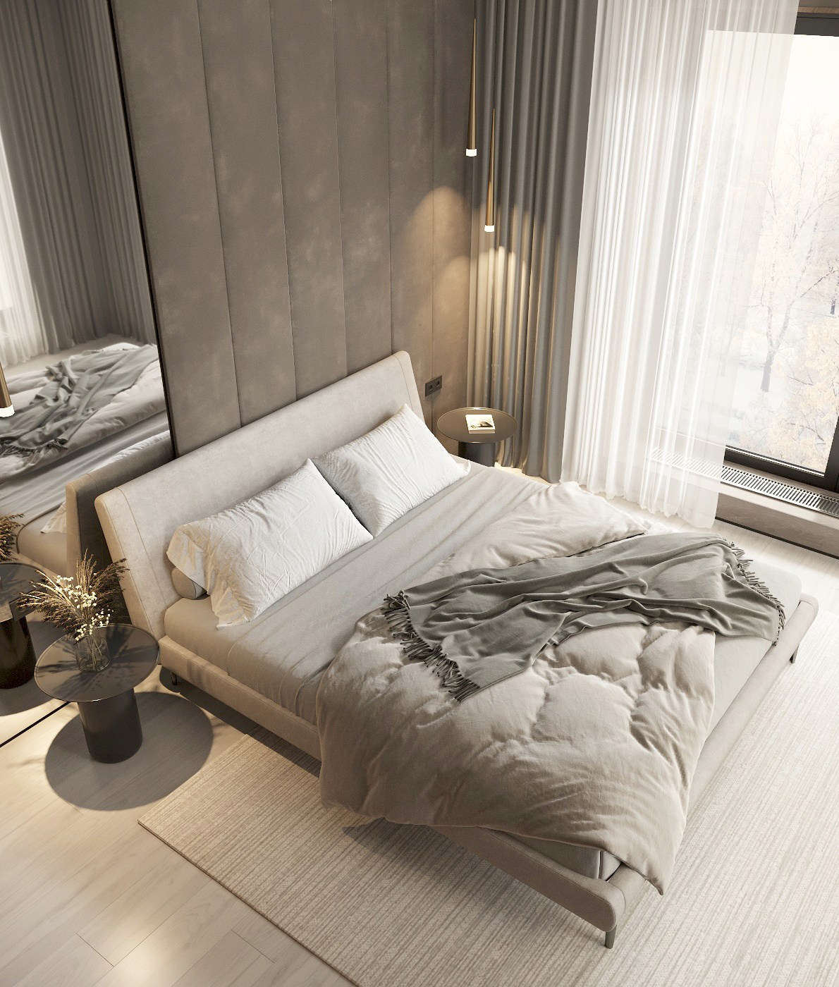 Спальня, частный дом, п. Иноземцево