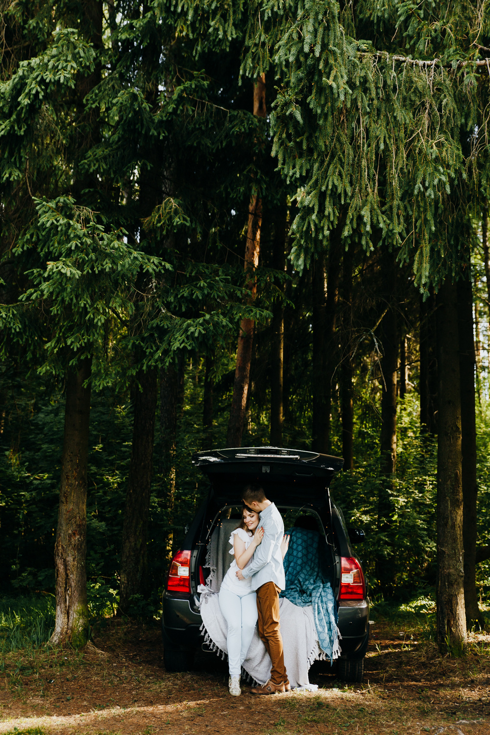 Love story в лесу. Свадебный и семейный фотограф в Москве Андрасюк Елена