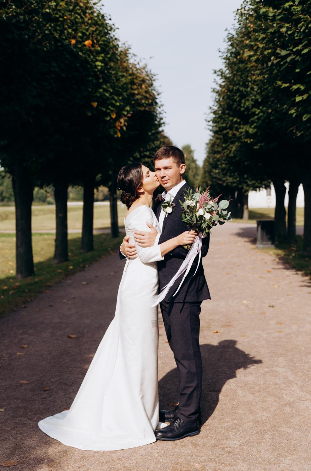 Выездная регистрация в Кусково. Свадебный и семейный фотограф в Москве Андрасюк Елена