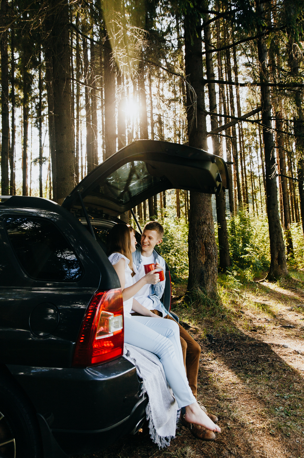 Love story в лесу. Свадебный и семейный фотограф в Москве Андрасюк Елена