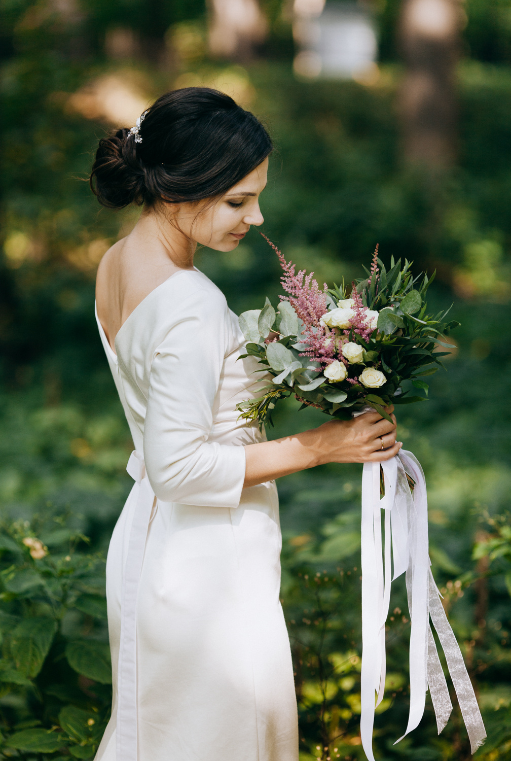 Выездная регистрация в Кусково. Свадебный и семейный фотограф в Москве Андрасюк Елена