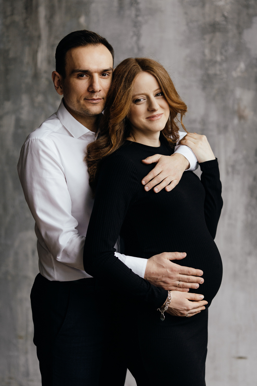 Семейная фотосессия в студии. Свадебный и семейный фотограф в Москве Андрасюк Елена