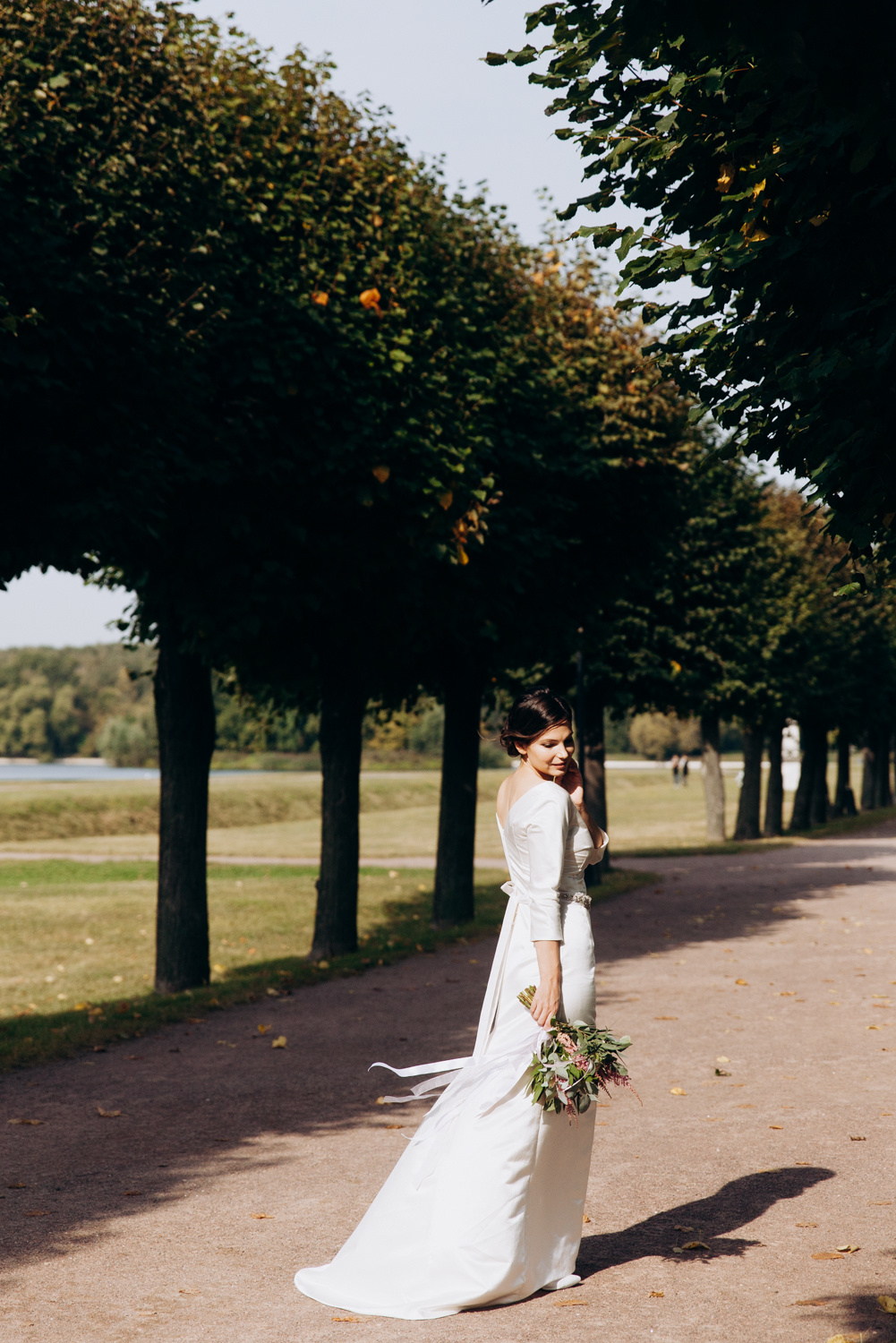 Выездная регистрация в Кусково. Свадебный и семейный фотограф в Москве Андрасюк Елена