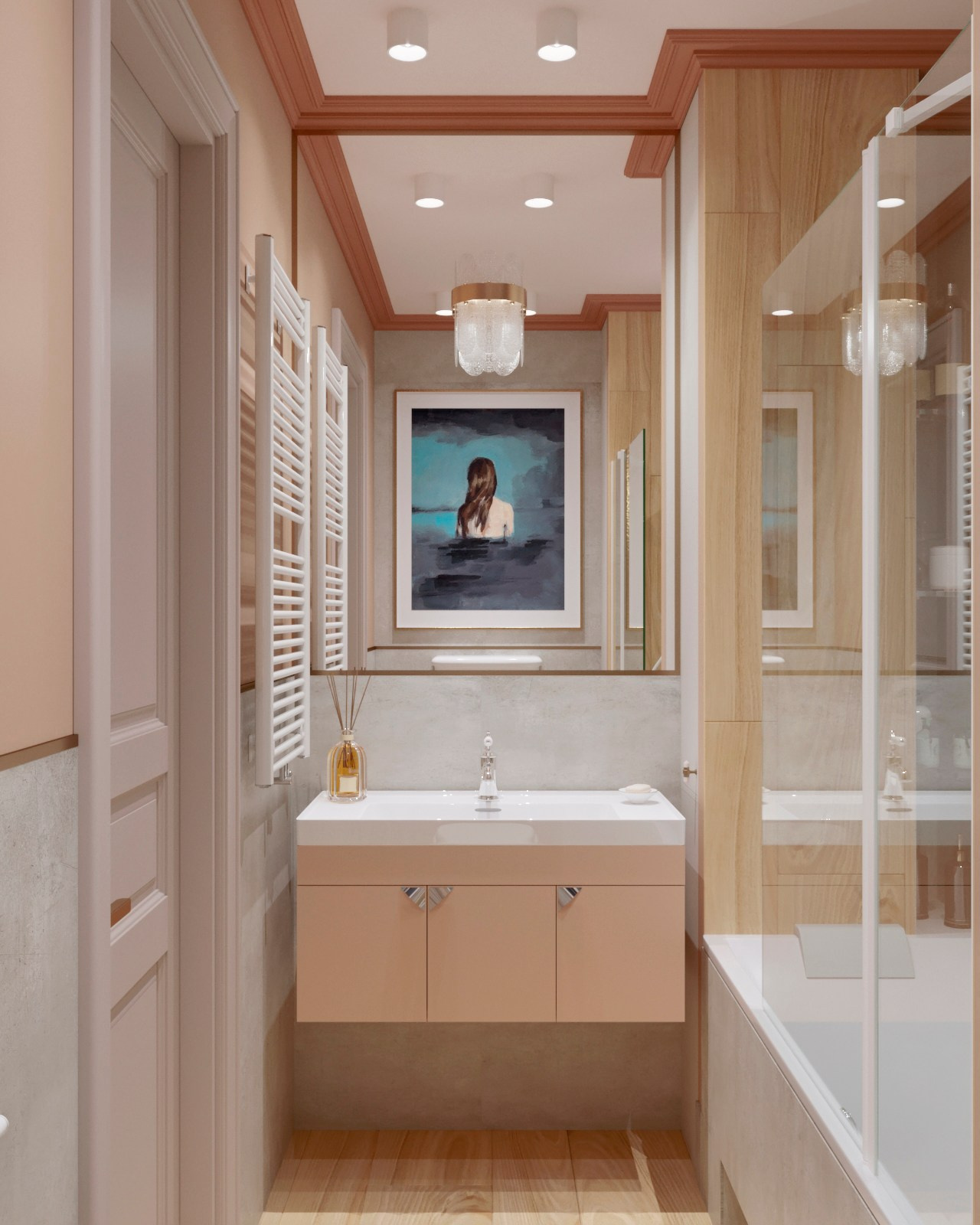 Квартира для семьи с двумя детьми в Подмосковье. Дизайнер интерьера Троилова Арина