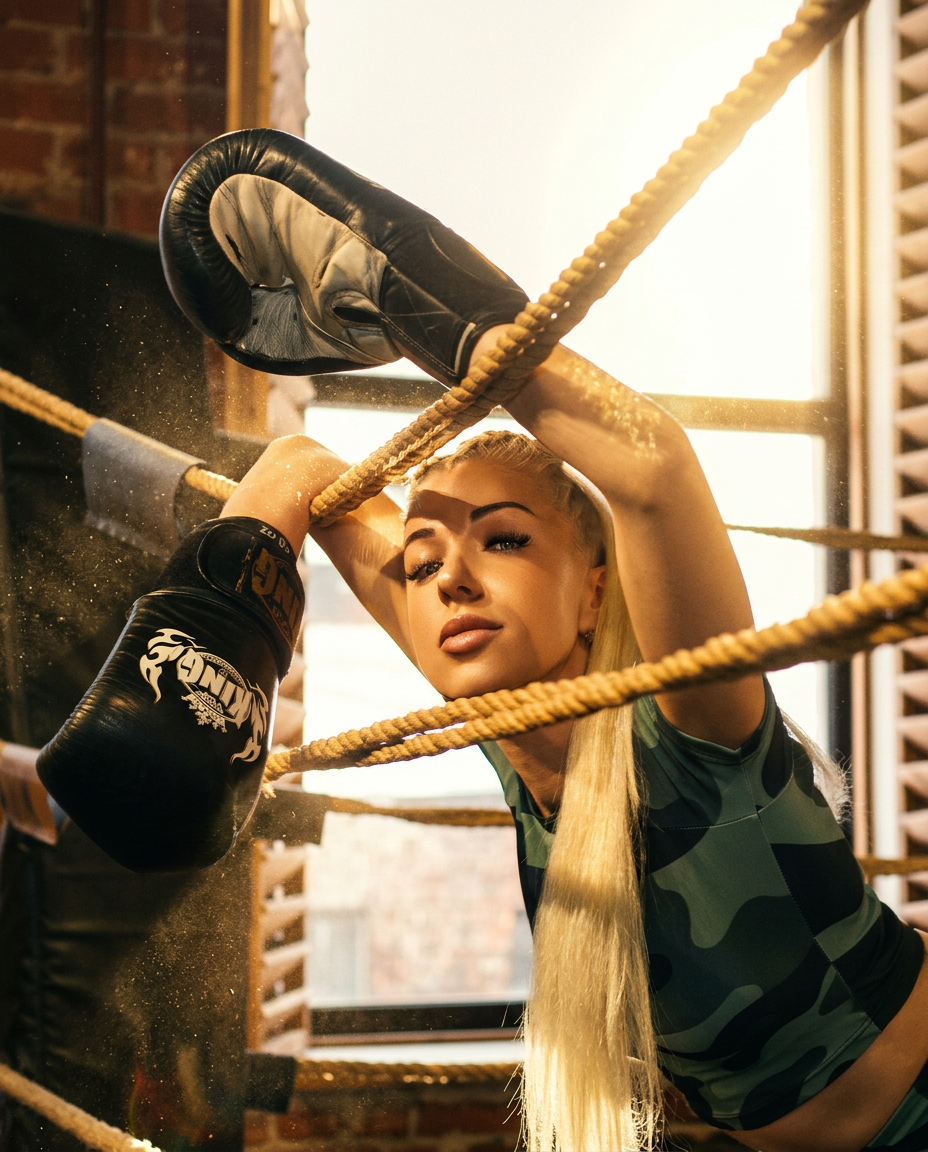 Women's boxing. Создаём визуальный вкус вашего бренда