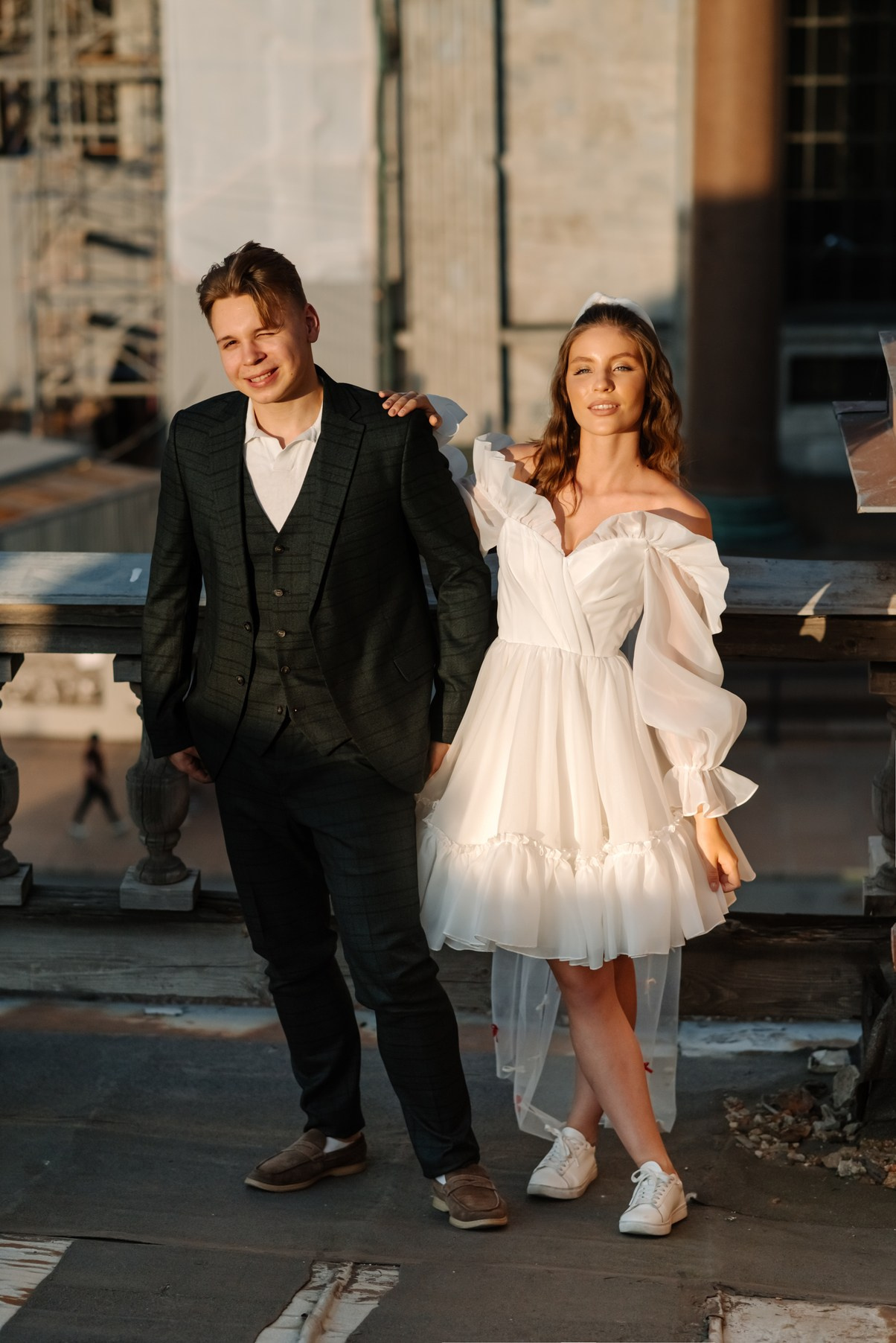 Крыша Исаакиевский собор. Свадебный и сеейный фотограф в Санкт-Петербурге Елена Худякова