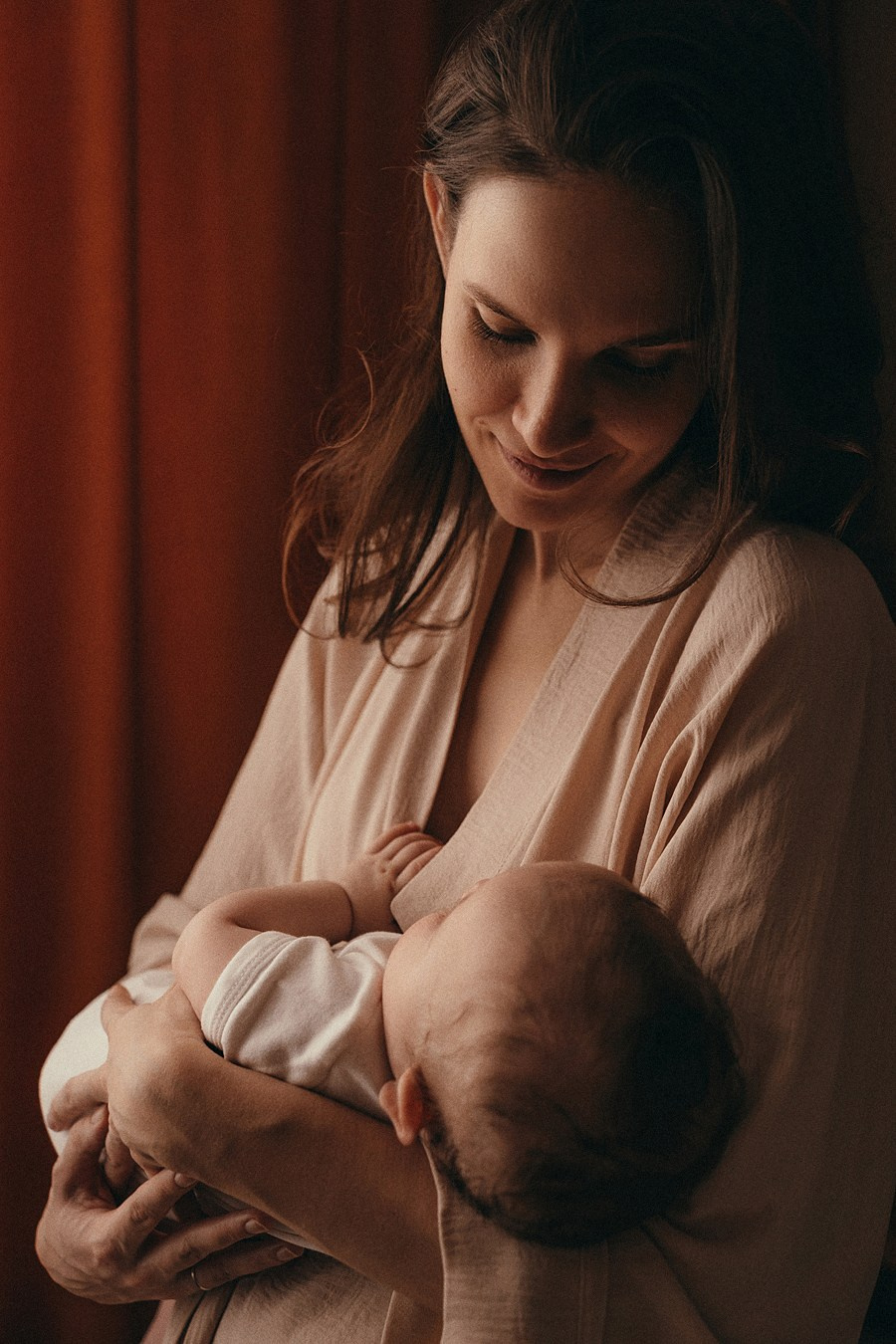 Денис, Лена и Федя. Семейный фотограф • Домашние съемки в Нижнем Новгороде