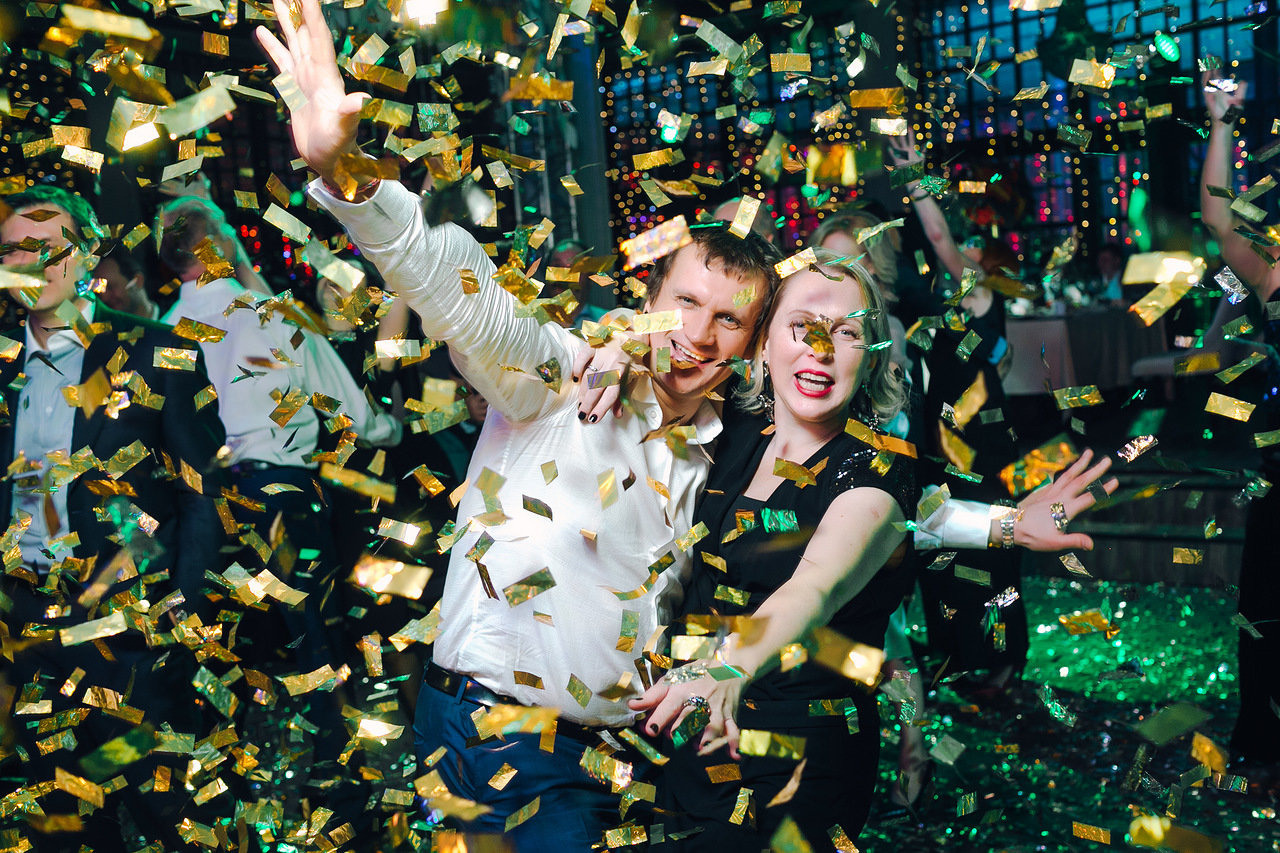 New Year's corporate photographer Dima Cube Moscow