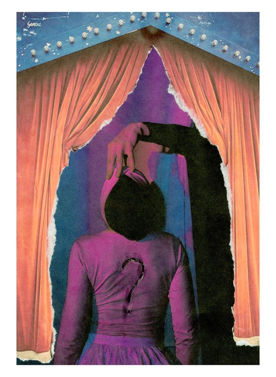 Коллажи. Маська