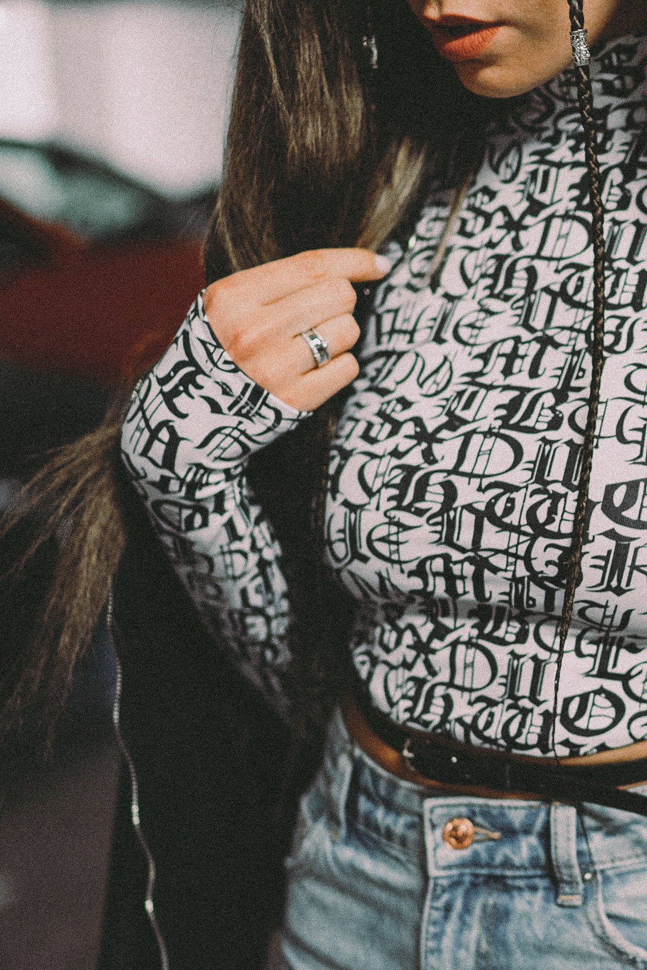 Venera in the parking. New York photographer RINAT SHAHMETOV in New York city