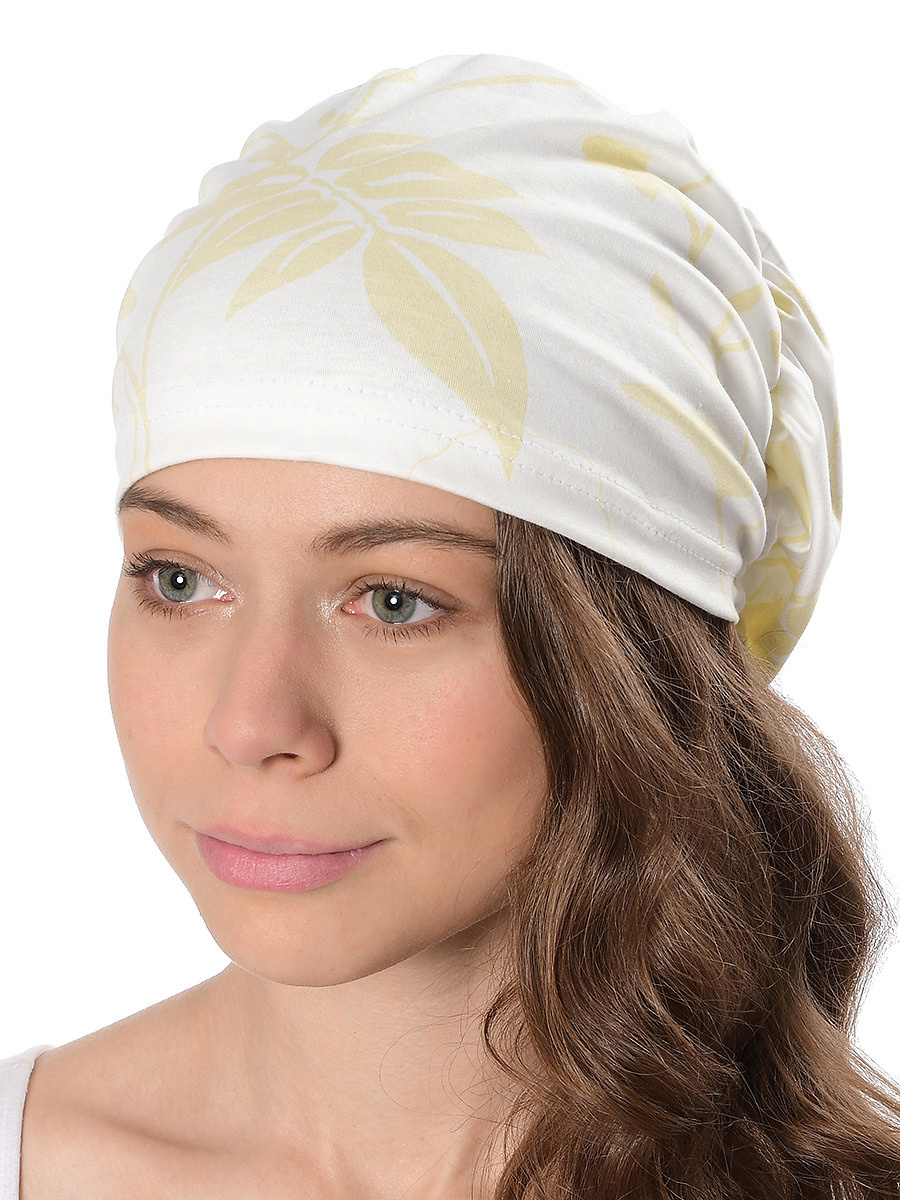 Шелковый тюрбан летний женский.