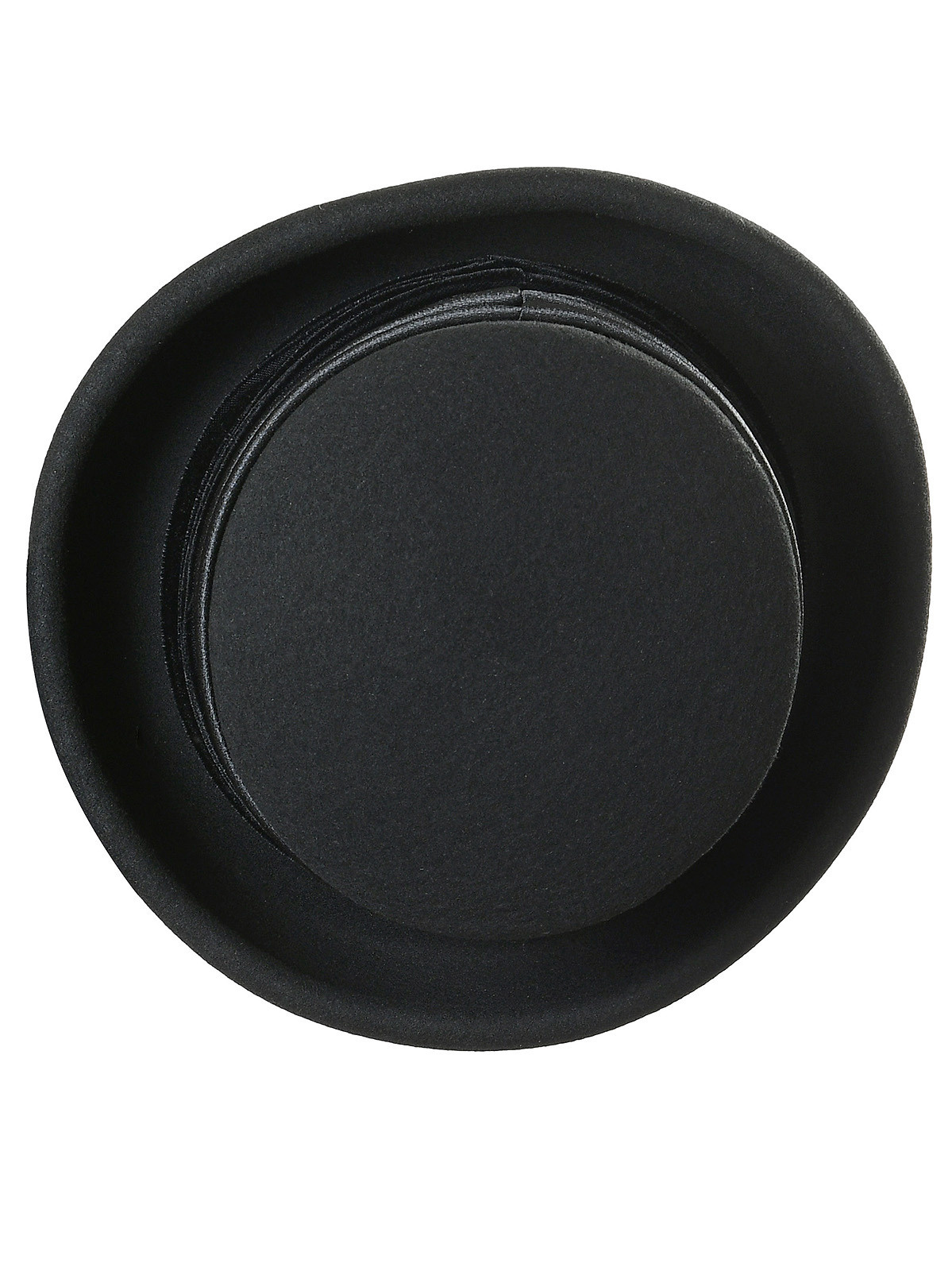 Шляпа женская чёрного цвета.