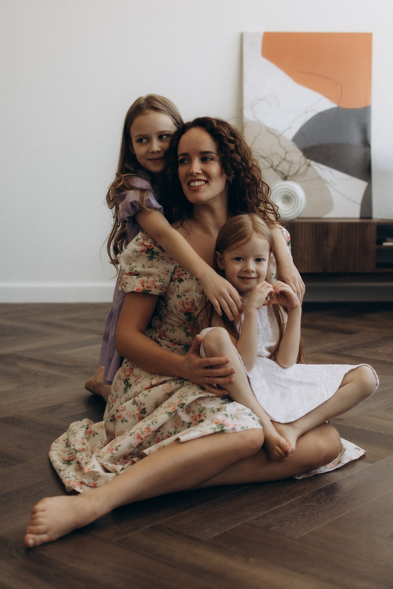 Саша, Ева и София. Семейный фотограф в Ижевске Даша Денисова