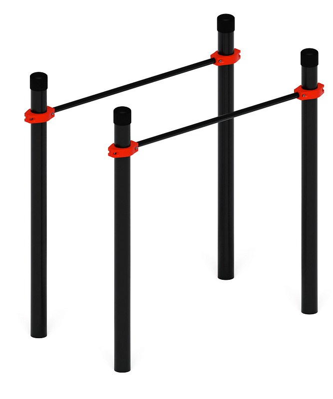 Воркаут 108 красный ВТ 12.05-01 Габариты (ШхДхВ):1520х740х1500 Зона безопасности, мм:4520х3740 Возрастные ограничения от 14 лет, весом не более 100 кг