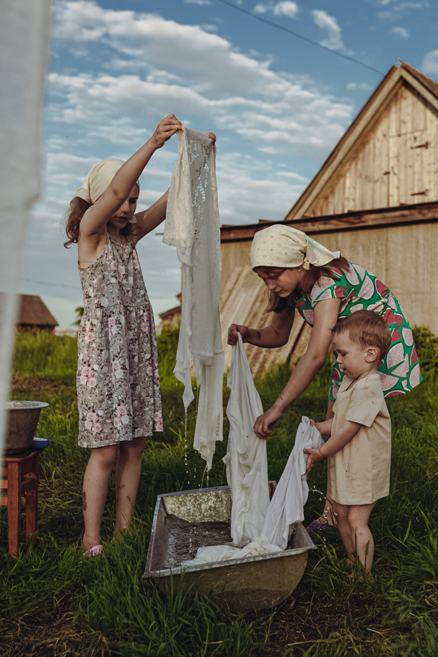 Юные хозяюшки. Фотограф и видеограф г. Нягань Анна Горшкова