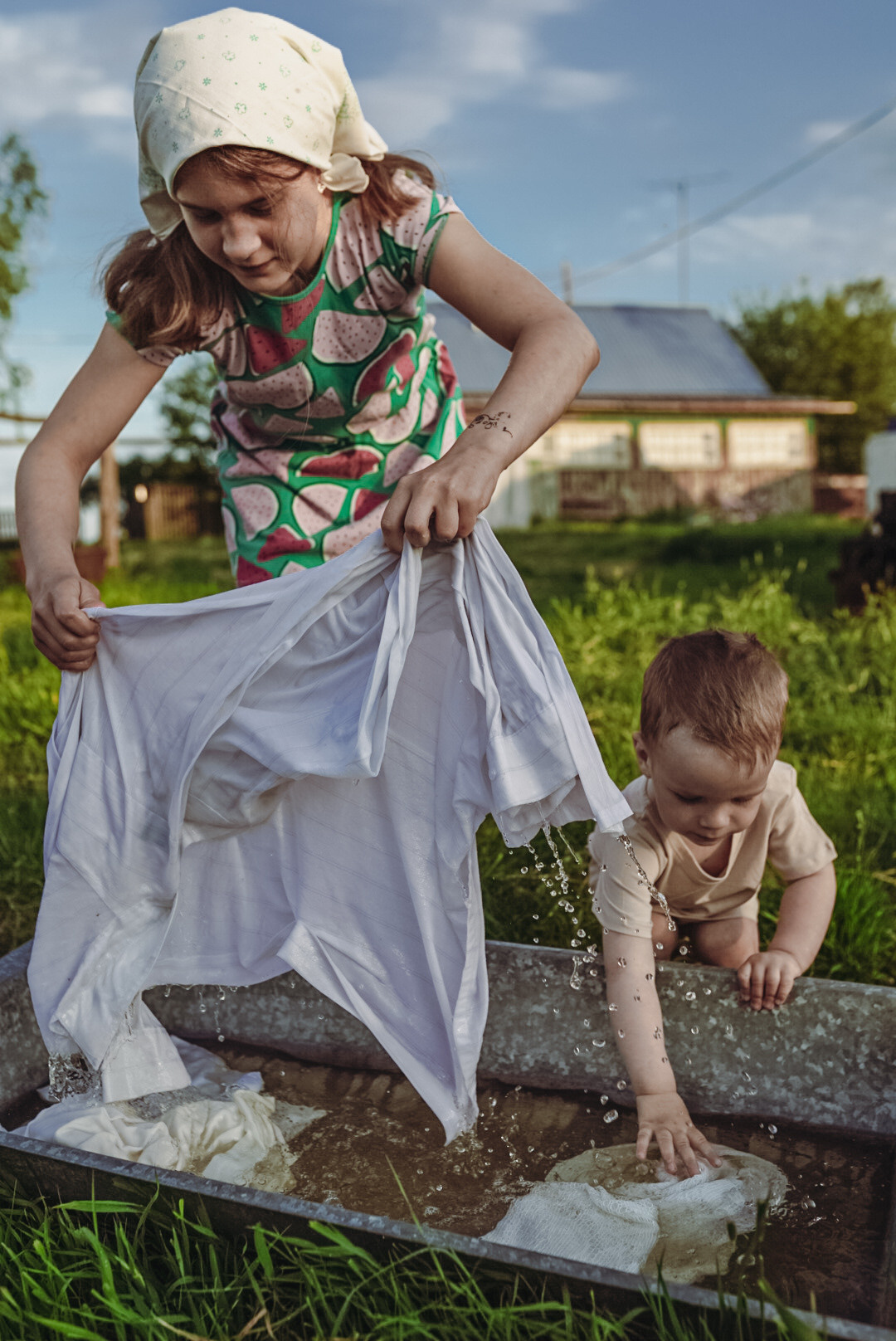 Юные хозяюшки. Фотограф и видеограф г. Нягань Анна Горшкова