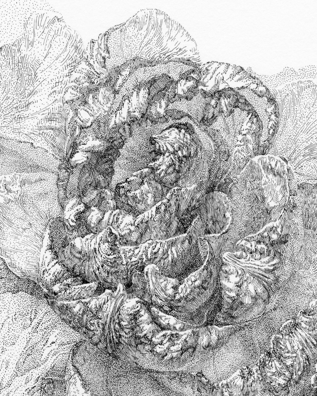 After Bouquet. Rose. 4. Nadezhda Polomoshnova, fine artist in Charleston