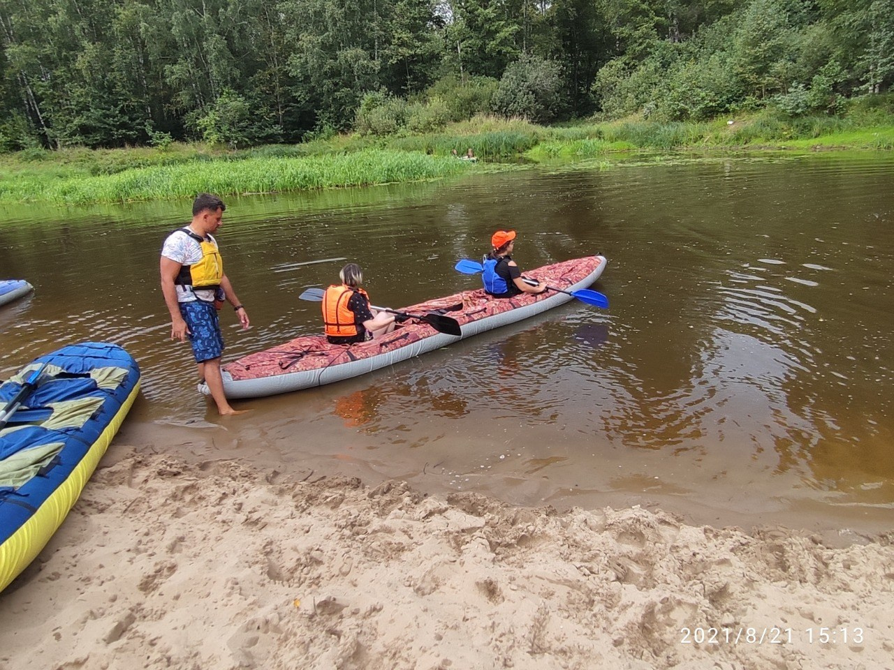 Сплав на байдарках 21.08.21. Галерея Фантим
