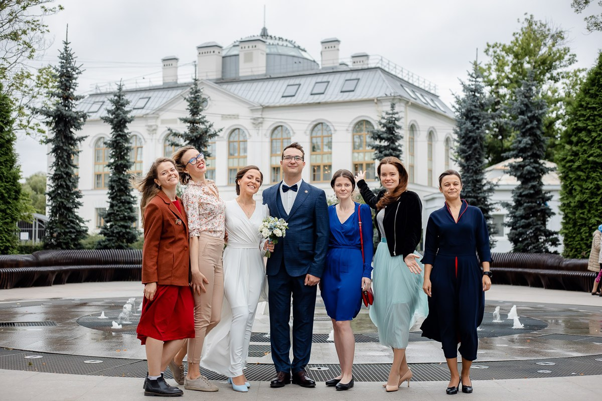 Свадьба. ЗАГС Петергофа.