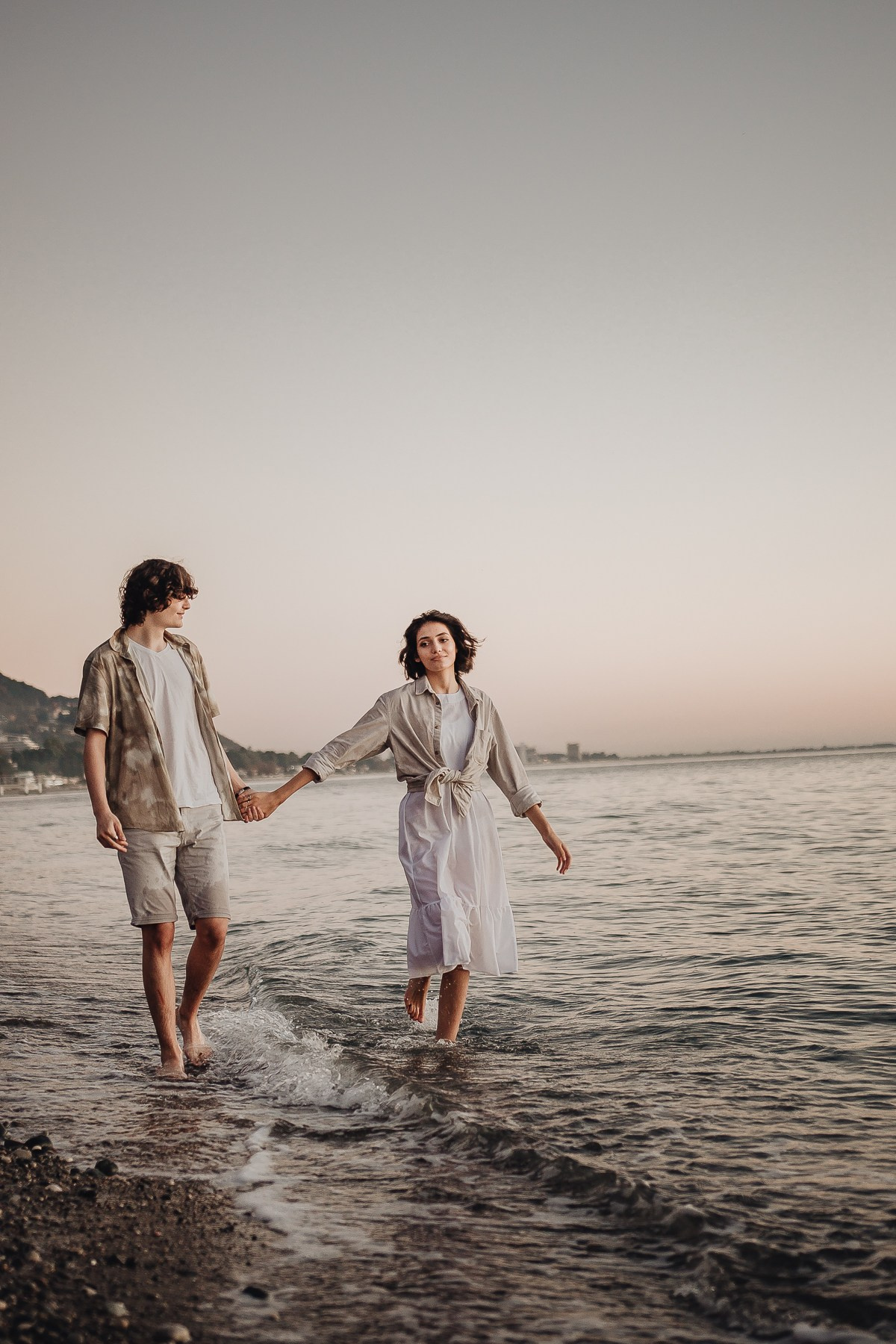 Девид и Анжелика — летним вечером в Гагре. Семейный фотограф Новороссийск, Анапа, Геленджик — Юлия Давыдова