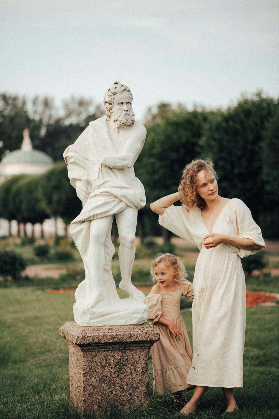 Тим, Лиза, Варя | на природе