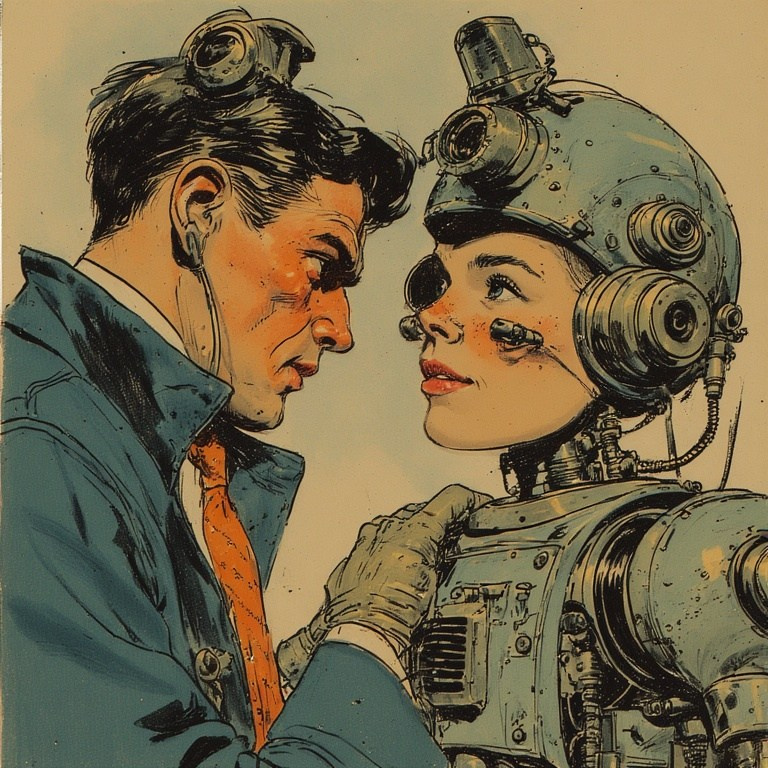 Beautiful pin-art style image