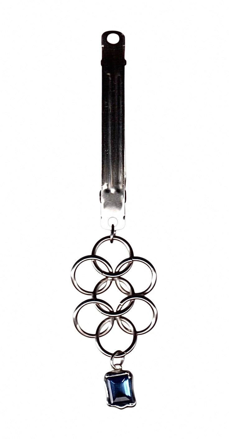 Заколки из кольчуги. Украшения из кольчуги в Москве Соня Спросонья