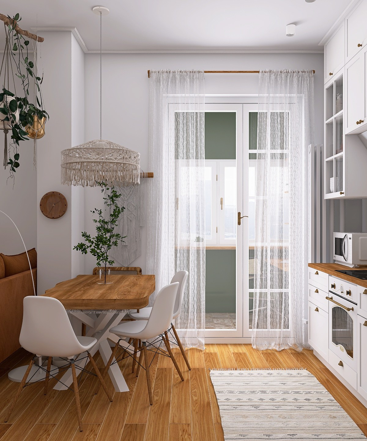 Двухкомнатная квартира. Дизайнер интерьера Вишнякова Ульяна