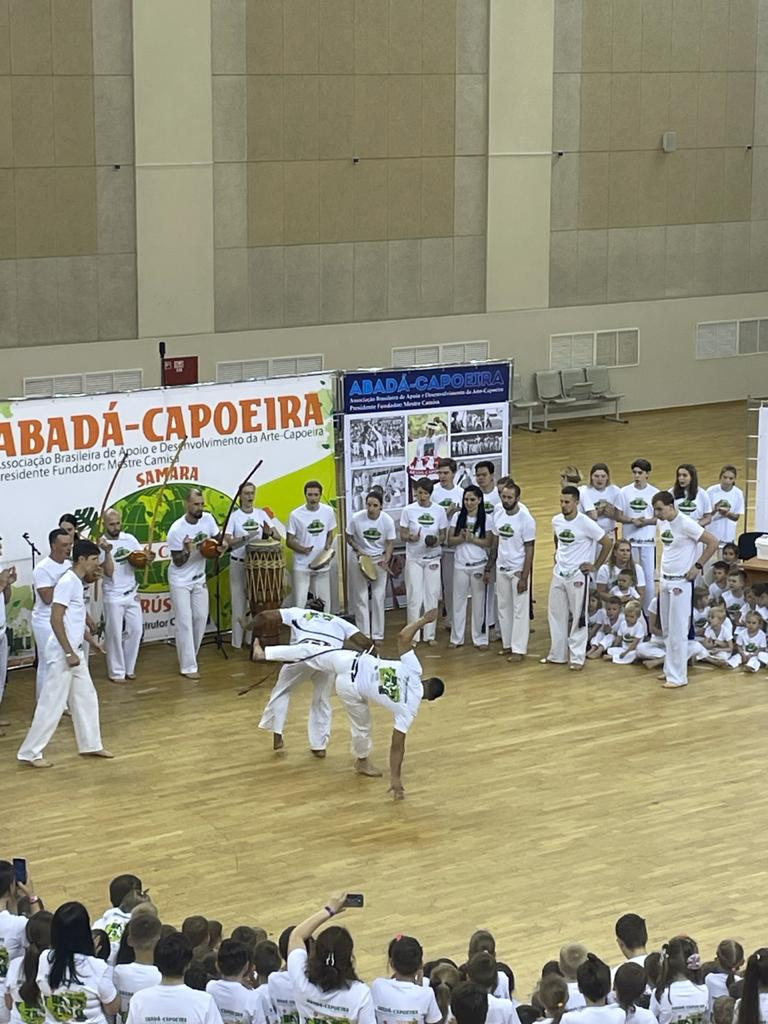 Церемония вручения поясов 9° Batizado e Troca de Cordas Самара 2021. Капоэйра в Казани ABADÁ-Capoeira