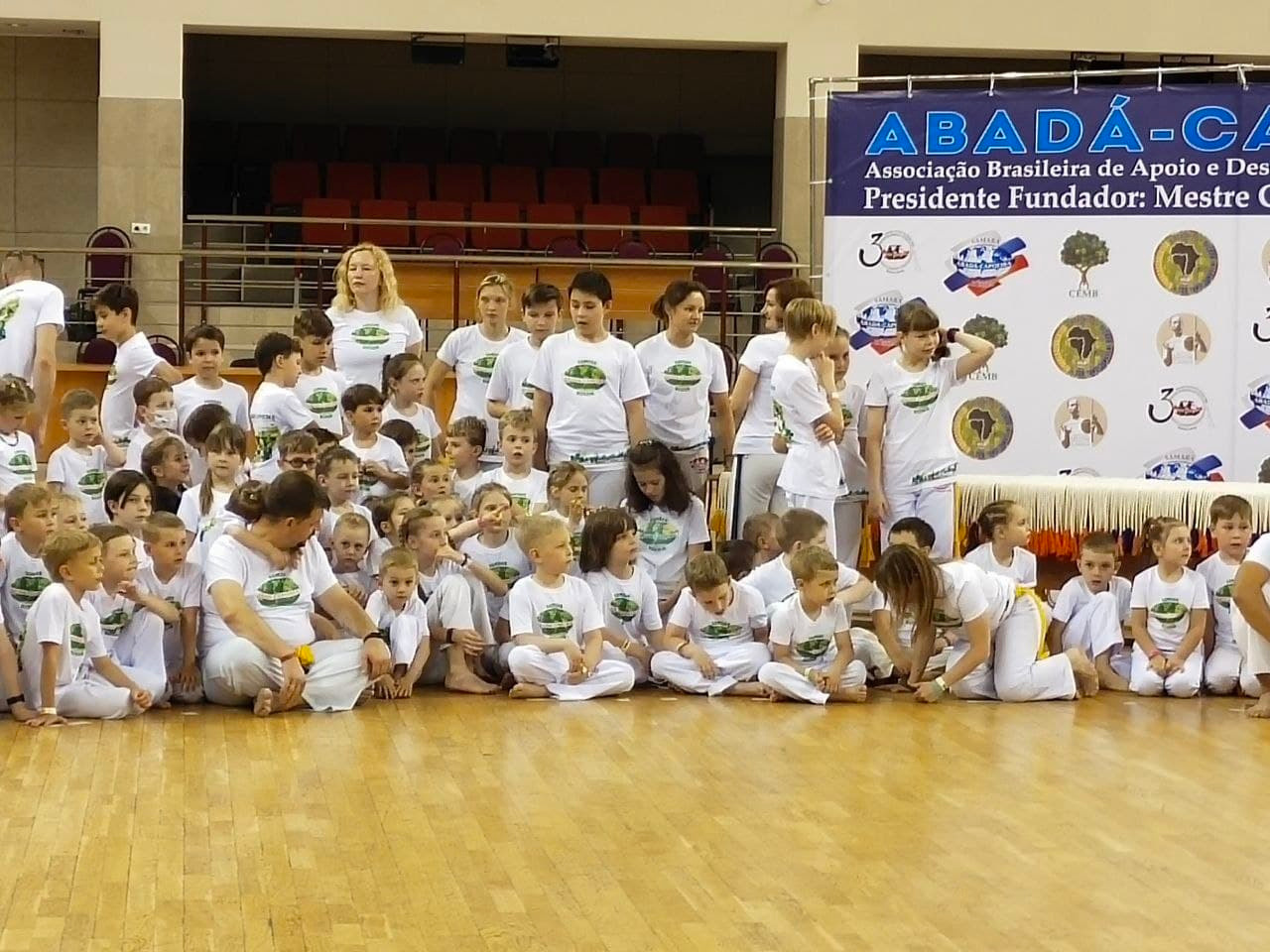 Церемония вручения поясов 9° Batizado e Troca de Cordas Самара 2021. Капоэйра в Казани ABADÁ-Capoeira