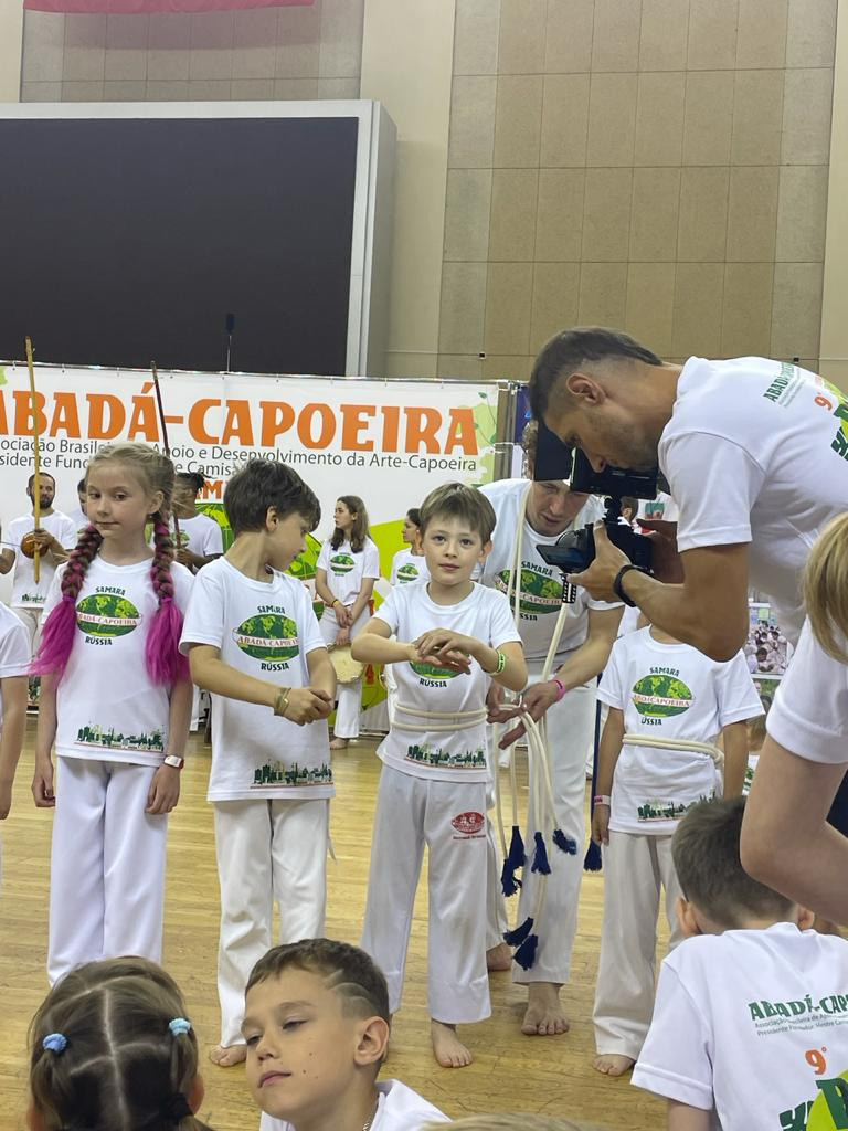 Церемония вручения поясов 9° Batizado e Troca de Cordas Самара 2021. Капоэйра в Казани ABADÁ-Capoeira