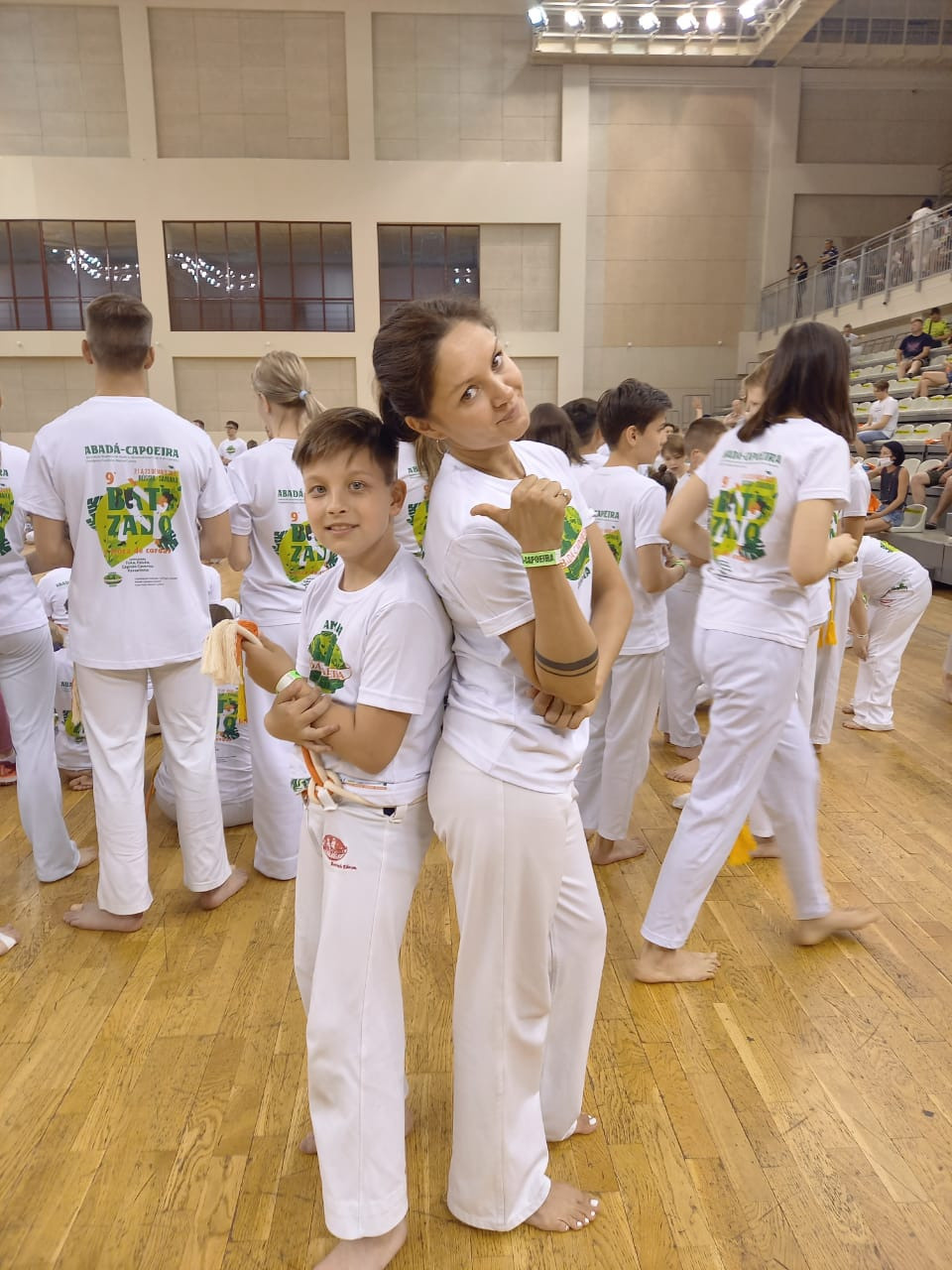 Церемония вручения поясов 9° Batizado e Troca de Cordas Самара 2021. Капоэйра в Казани ABADÁ-Capoeira