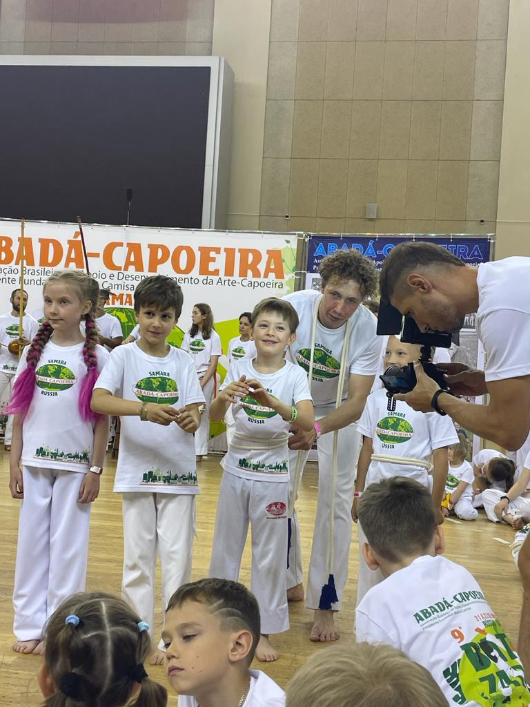 Церемония вручения поясов 9° Batizado e Troca de Cordas Самара 2021. Капоэйра в Казани ABADÁ-Capoeira