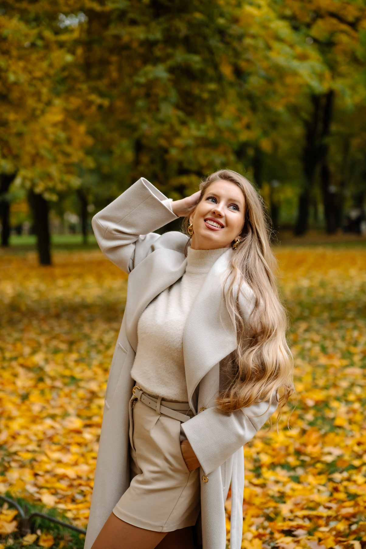 Осенняя фотосессия в Питере в Михайловском саду. Свадебный и сеейный фотограф в Санкт-Петербурге Елена Худякова