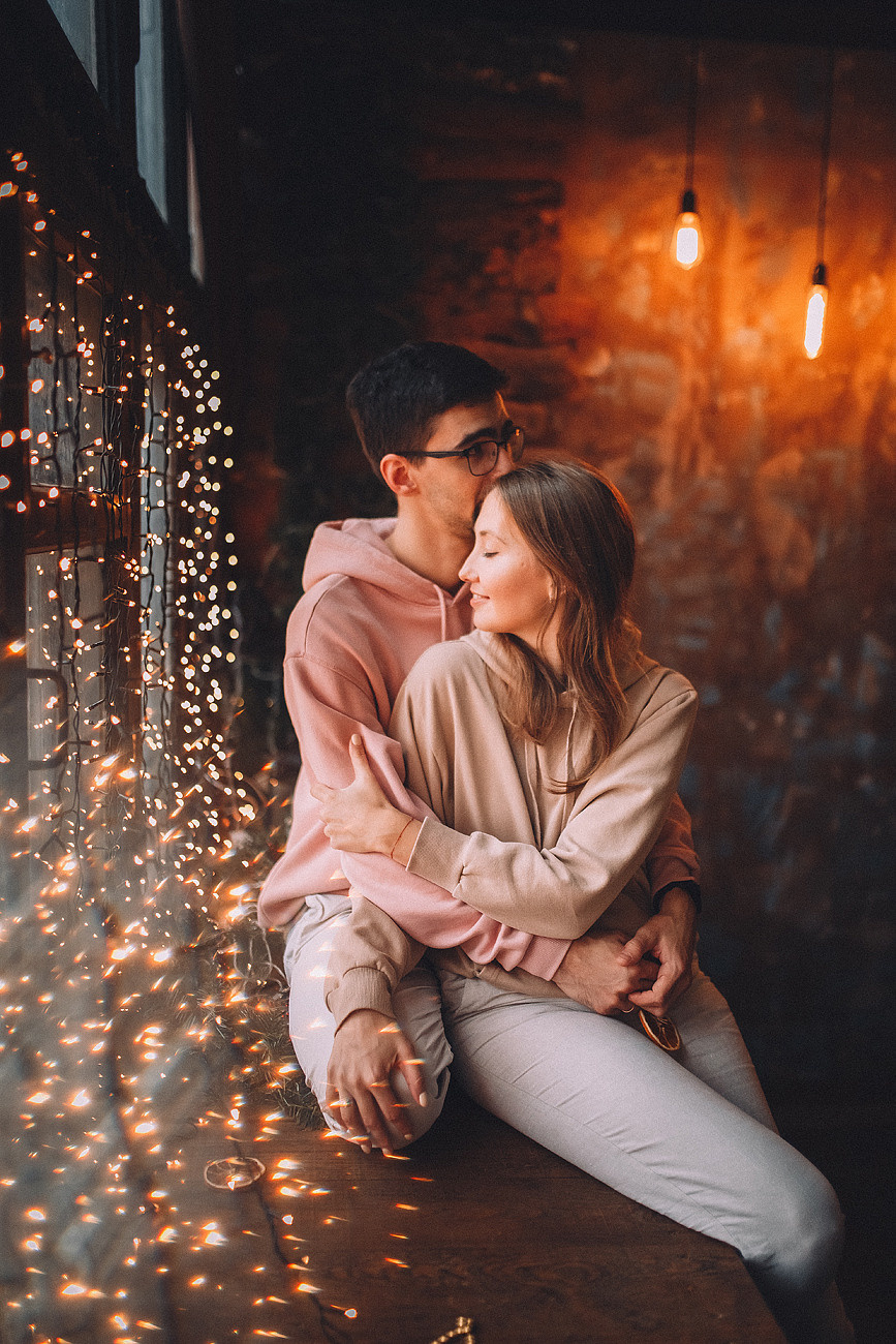 Веселая новогодняя. Свадебный и семейный фотограф Москва Екатерина Верижникова