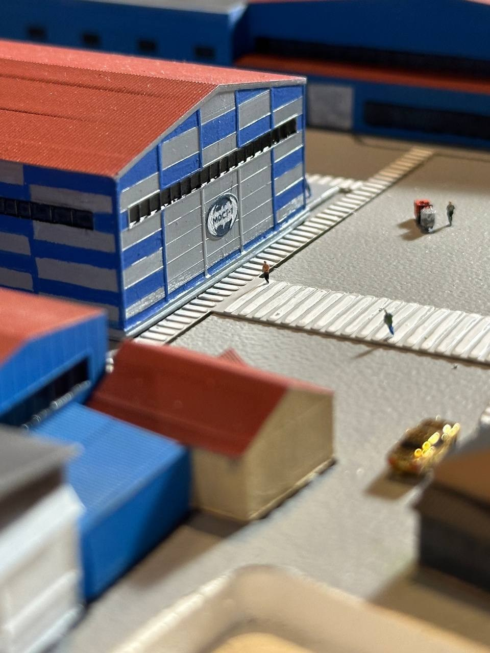 Макет производства. 3D печать