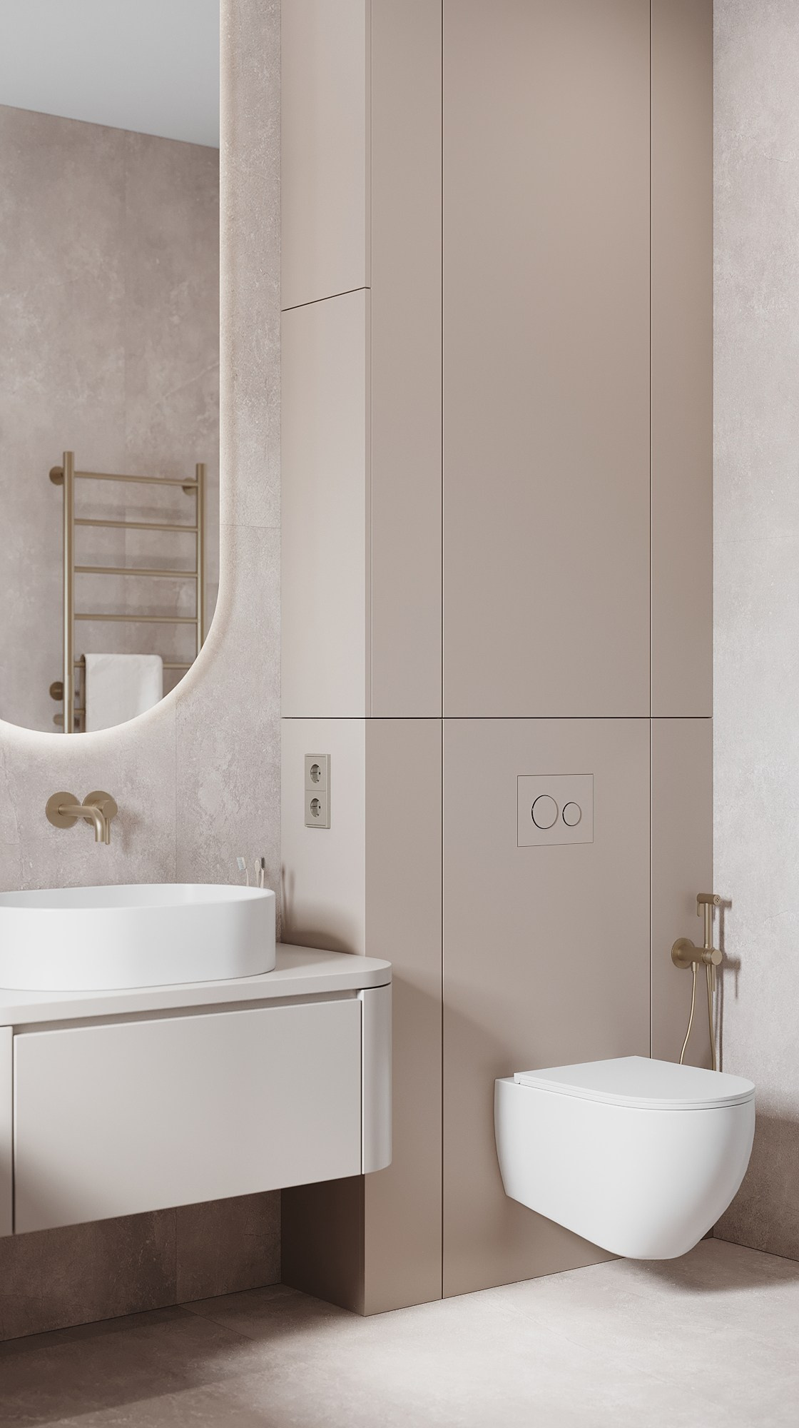 Визуализация интерьера дома в деревне Подосье. 3d визуализатор marybond3d