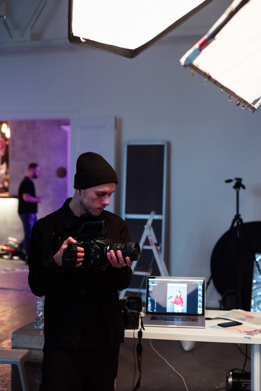 Бэкстейдж съёмки рекламы для Rowenta. Фотограф в Москве