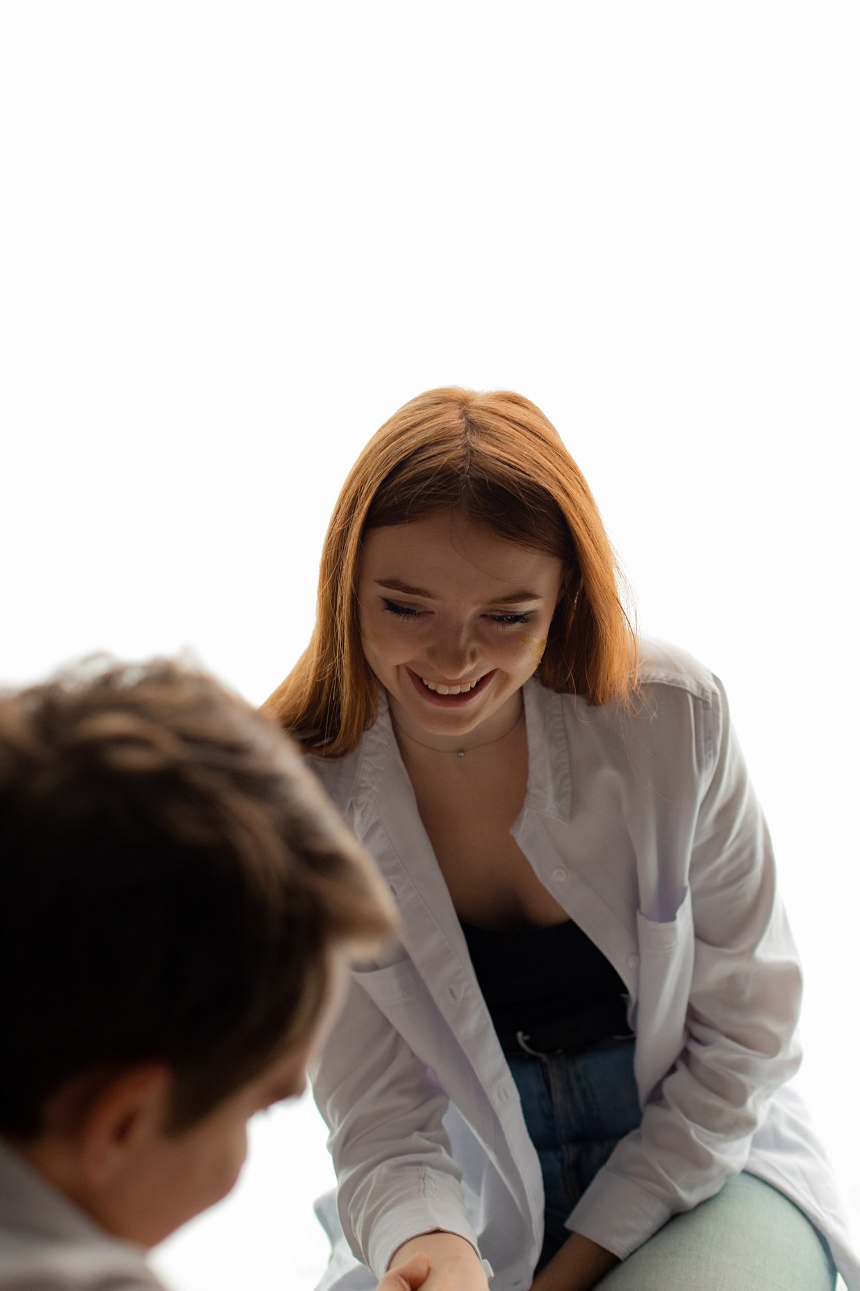 Юлия и Андрей. Идея с красками. Фотограф Белгород