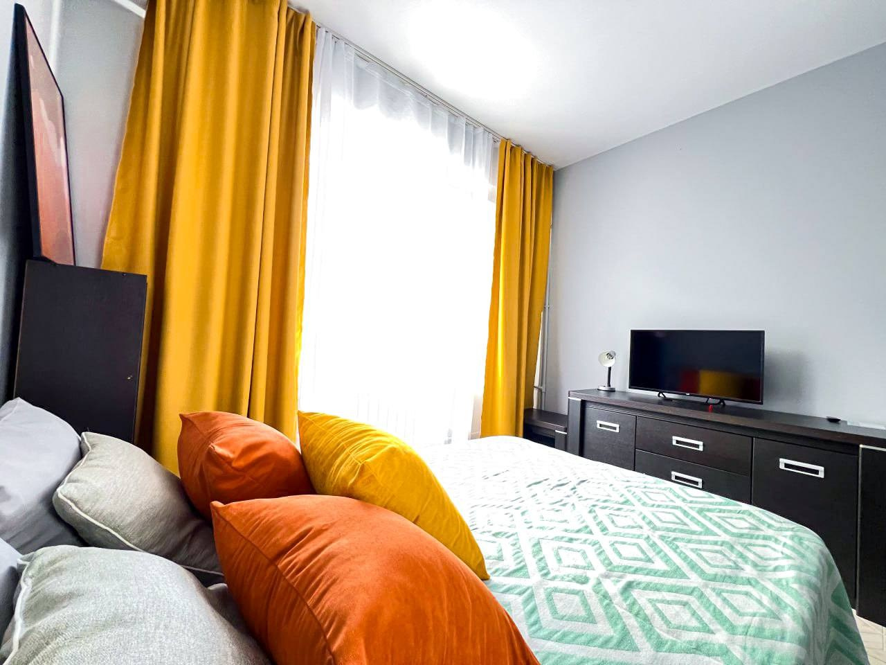 Просторная студия с видом на горы в Красной Поляне. Квартиры посуточно, длительно в Сочи, LARA APART GROUP