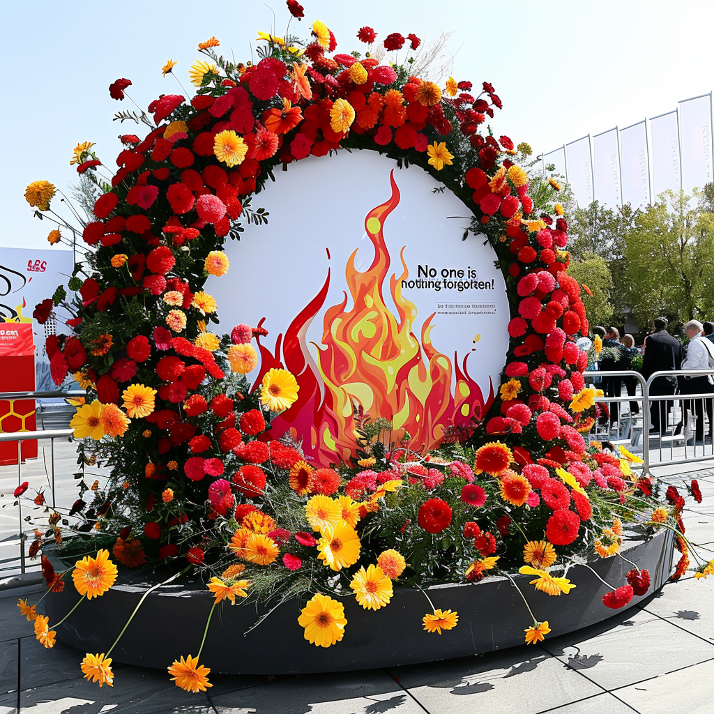 Разработка эскизов декора для тендера для праздника 9 мая. Главная