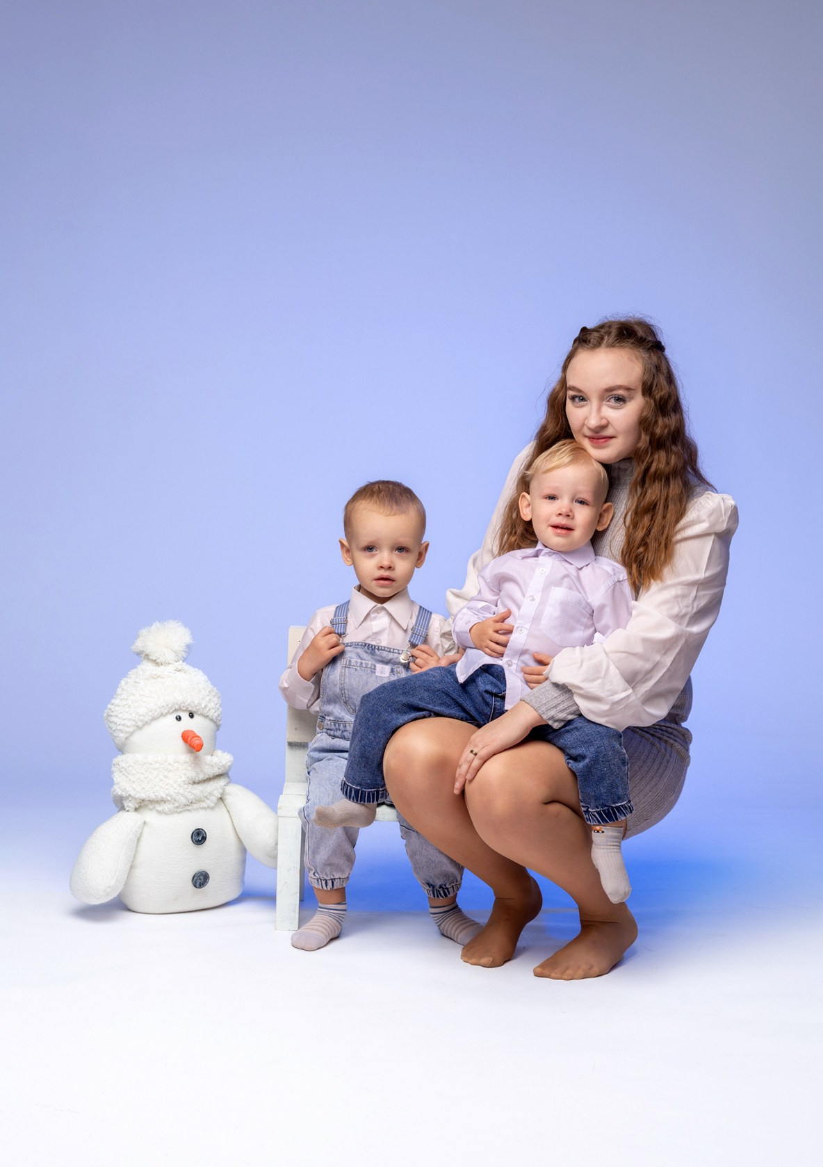 Новогодняя в студии. Семейный фотограф в Дзержинске Наталья Лаэтина