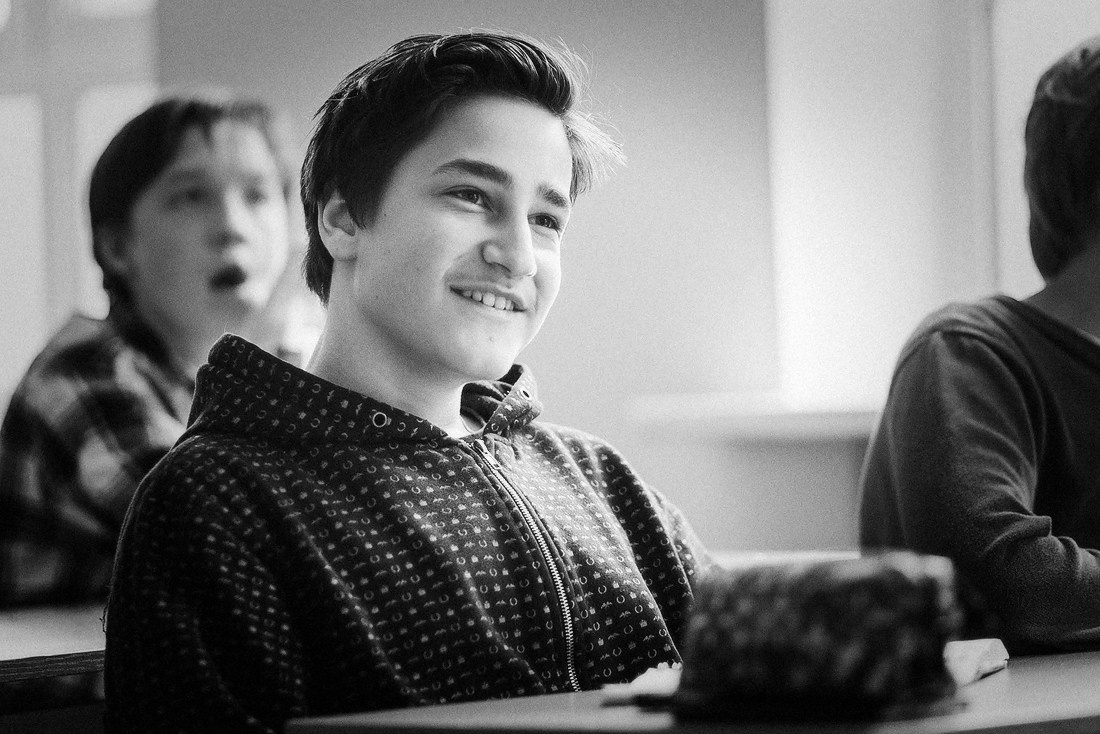 Фоторепортаж со школьного урока 4-го класса. Репортажный фотограф Борис Геер