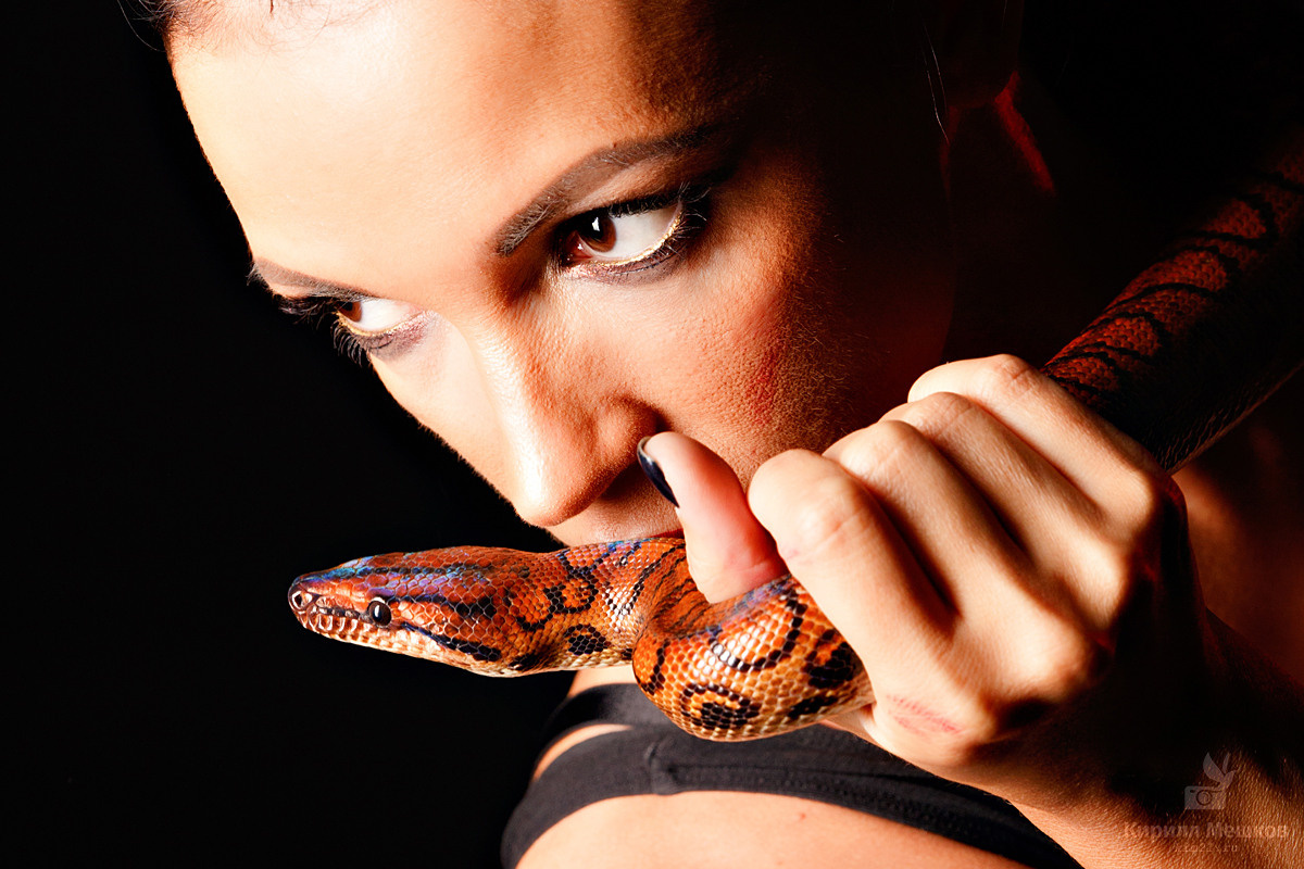 Студийный портрет. Фотограф Кирилл Мешков Кемерово