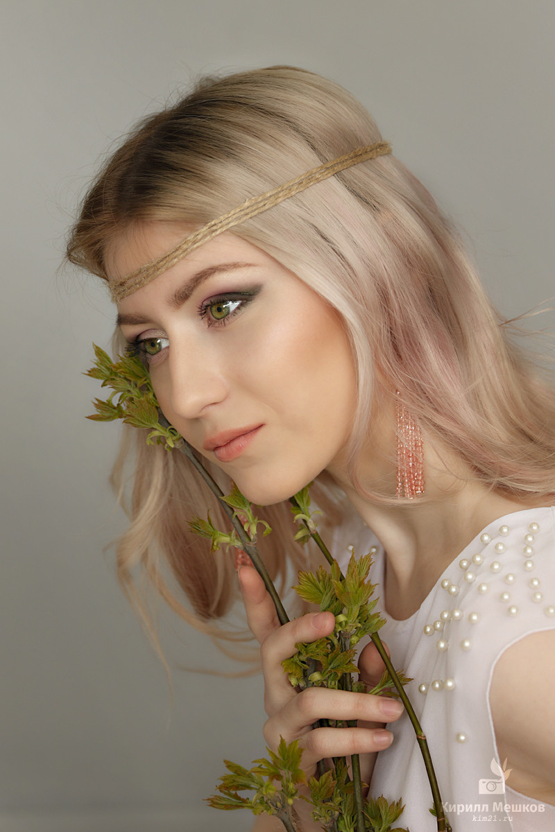 Студийный портрет. Фотограф Кирилл Мешков Кемерово