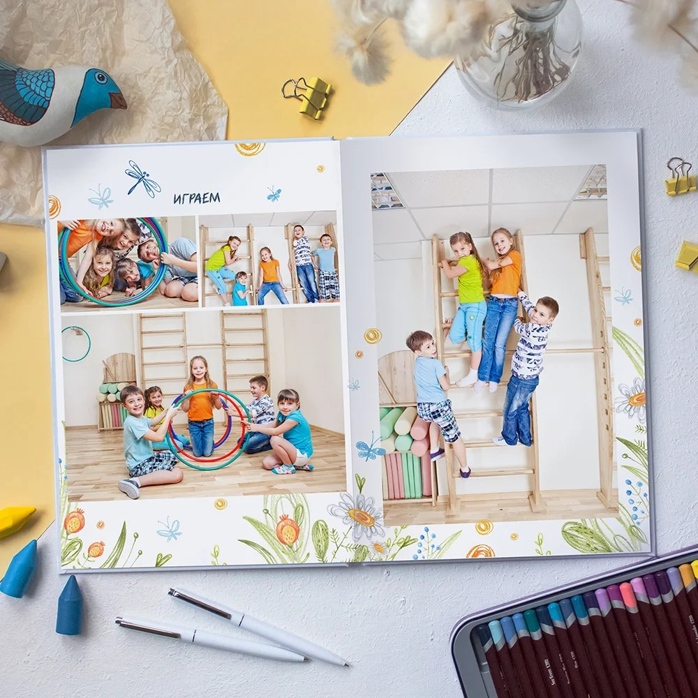 Альбом ЦВЕТЫ. Фотоальбомы на заказ