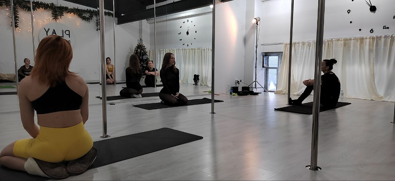 МК Люси Лазебной в PLAY 17.12. 2023. Танцевальная студия «PLАY» в городе Сургутe