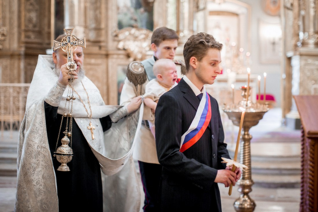 Крестины Михаила. Репортажный фотограф Борис Геер
