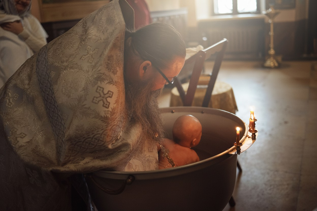 Крещение. Фотограф в Климовске, Подольске, Чехове и Москве Ирина Любочкина