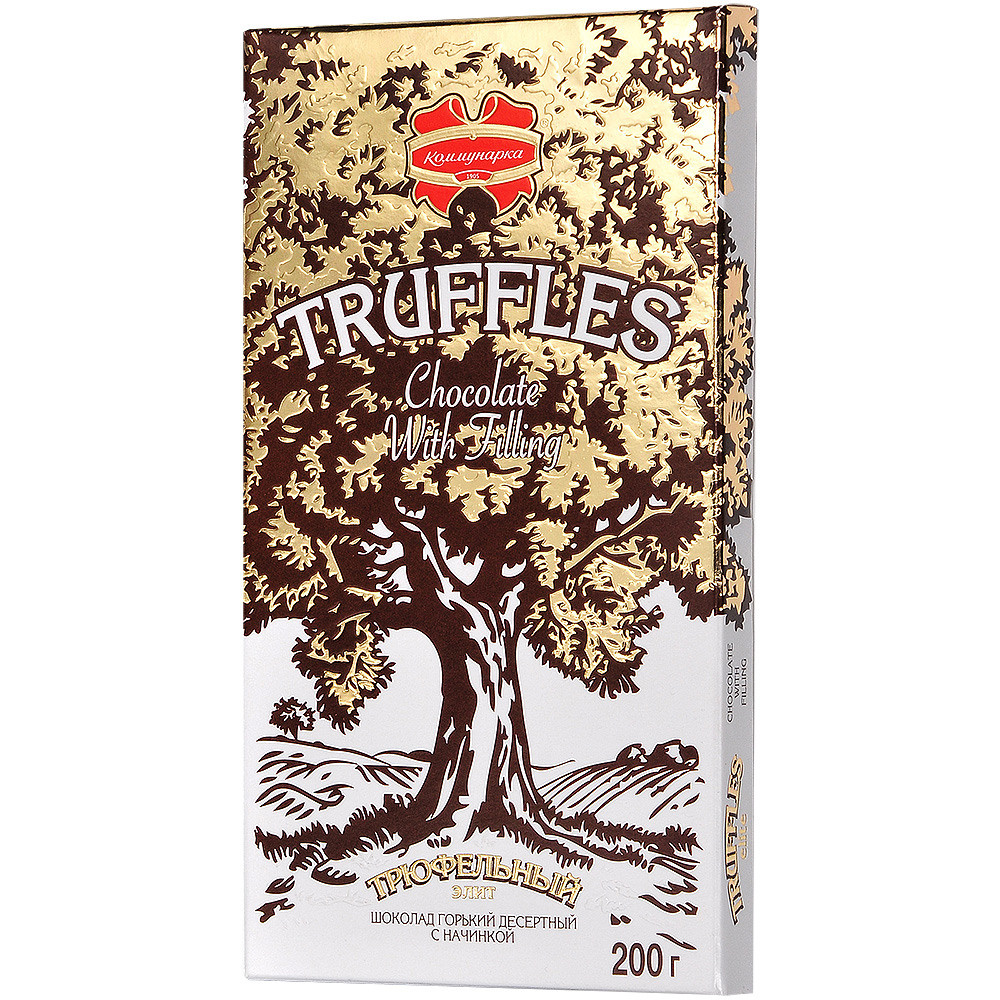 Шоколад в упаковке на белом фоне.